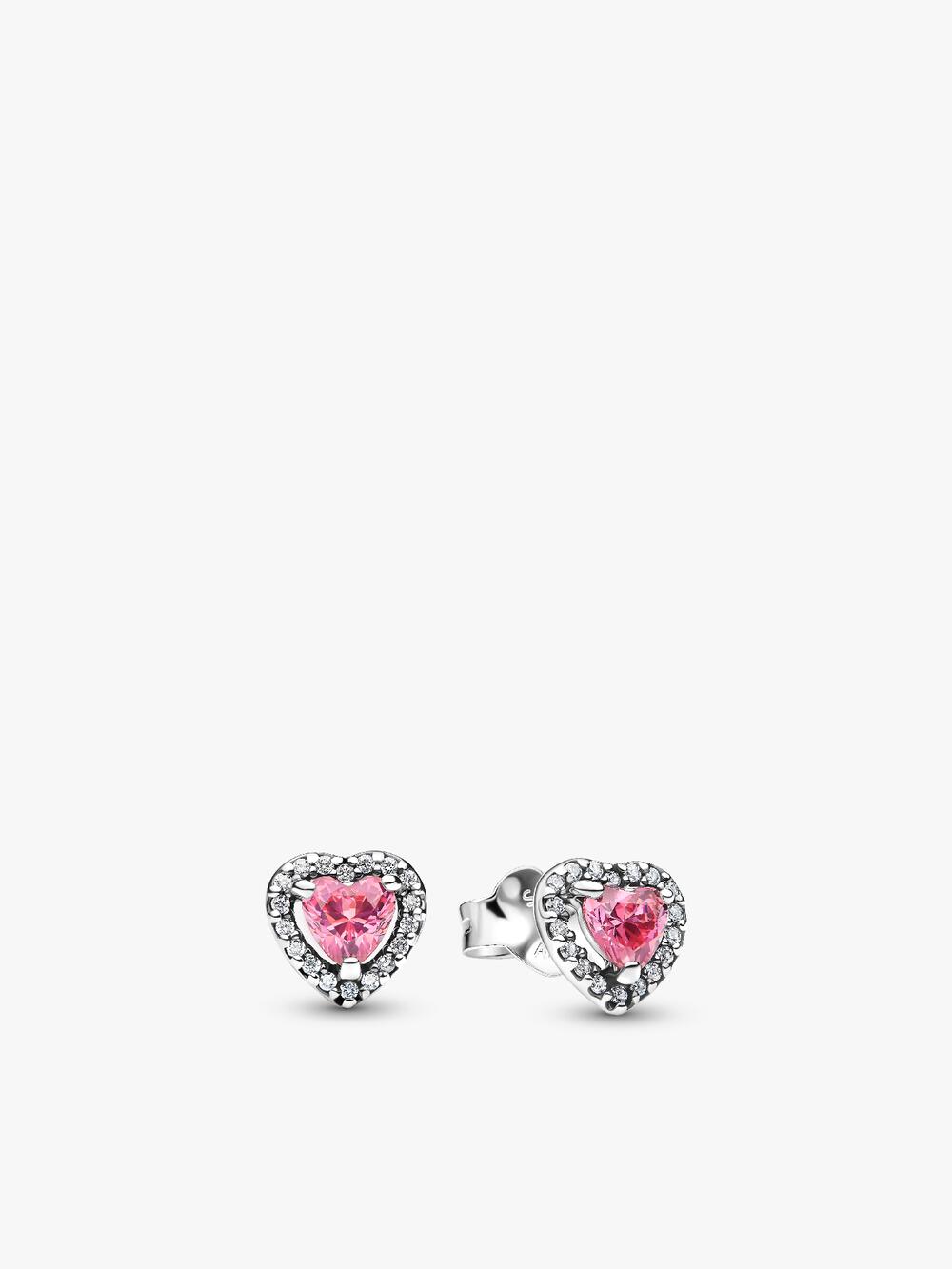 Elevated Pink Heart Ring I1 8h