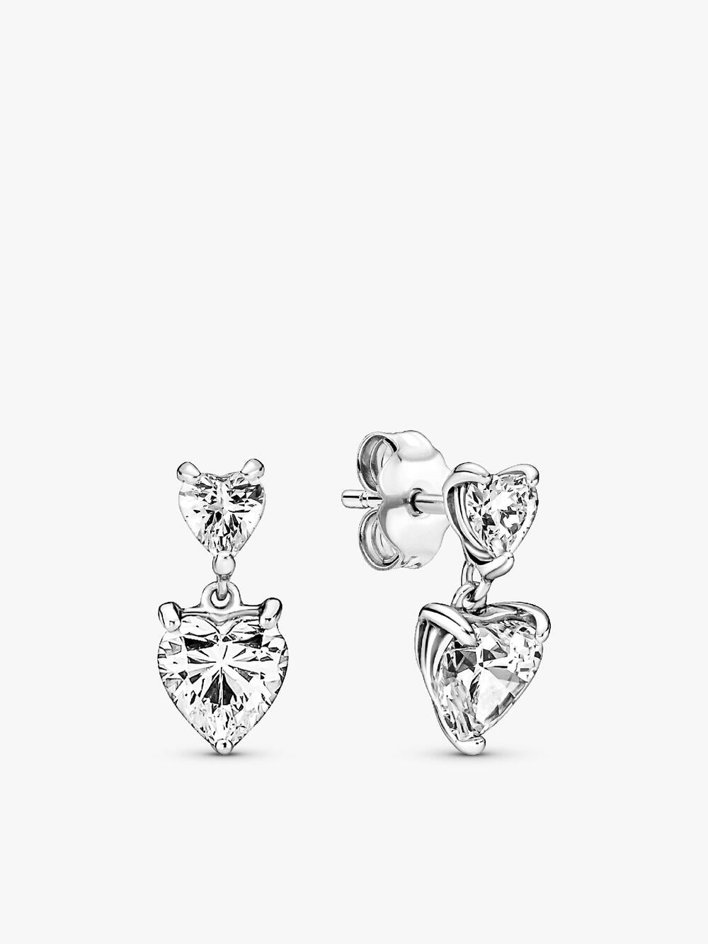 Elevated Heart Stud Earrings M0 iX