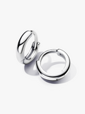 Round Huggie Hoop Earrings N7 Ue