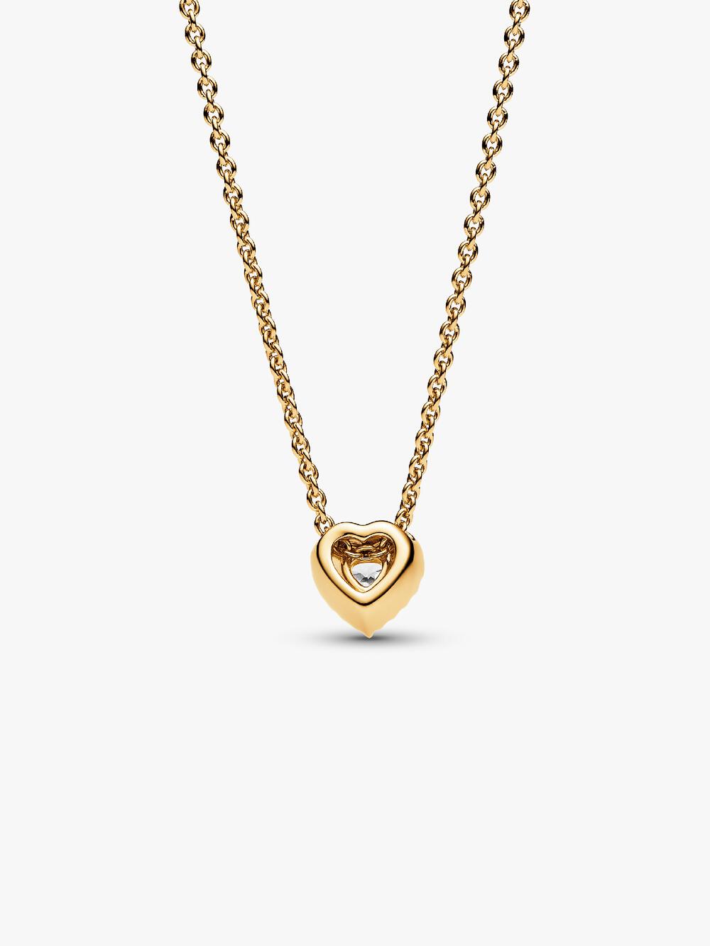 Sparkling Heart Collier Necklace S2 cL